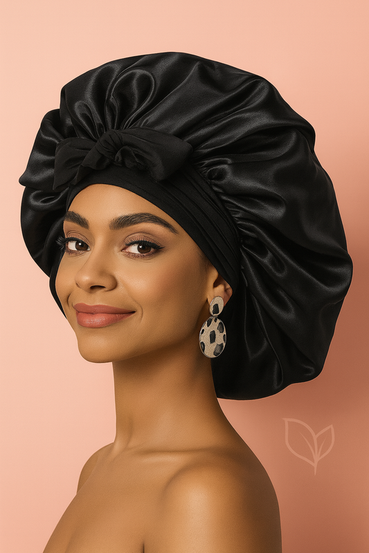 Satin Sleep Bonnet – Frizz-Free Hair Protection for Nighttime