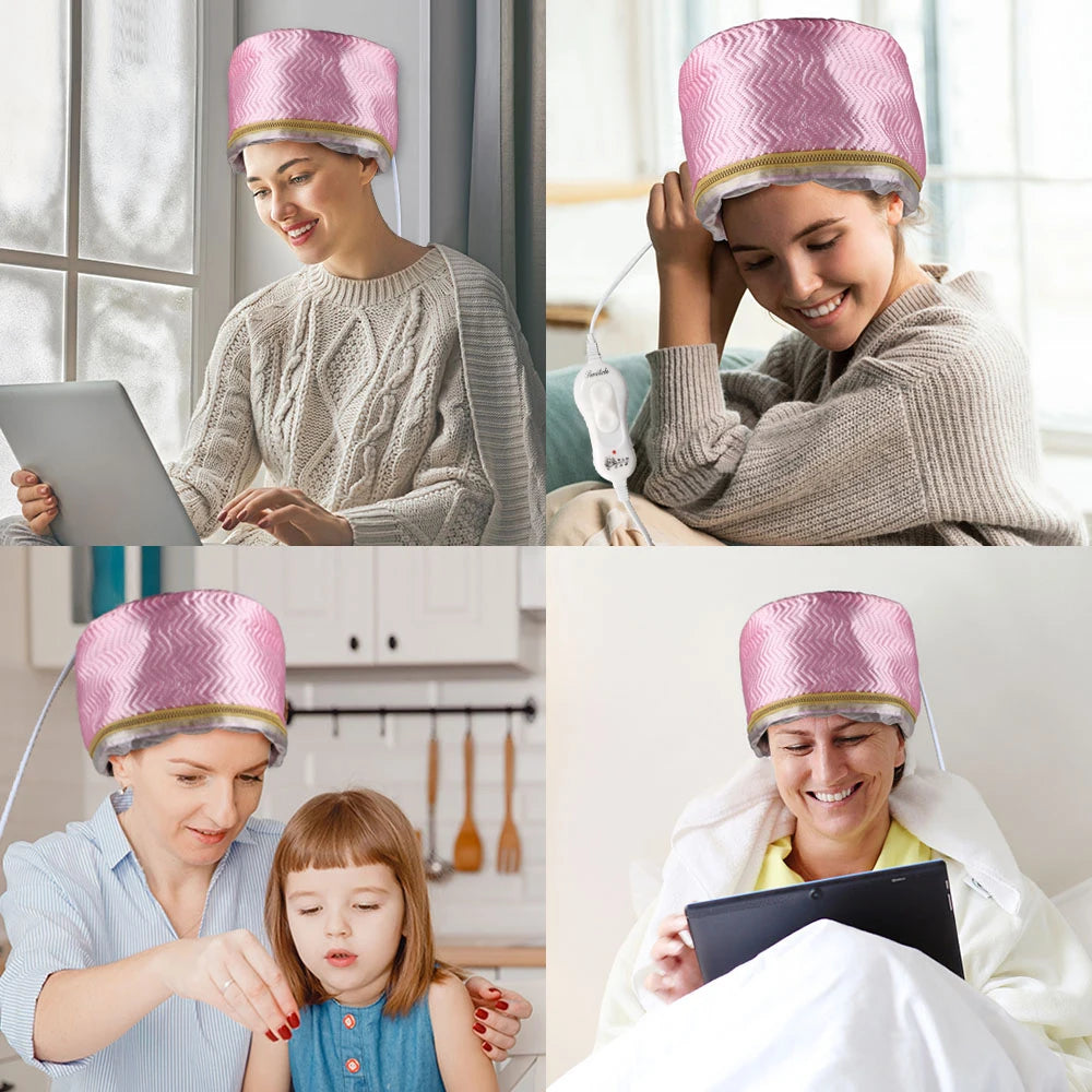 Thermal Heating Cap for Deep Conditioning & Hair Care