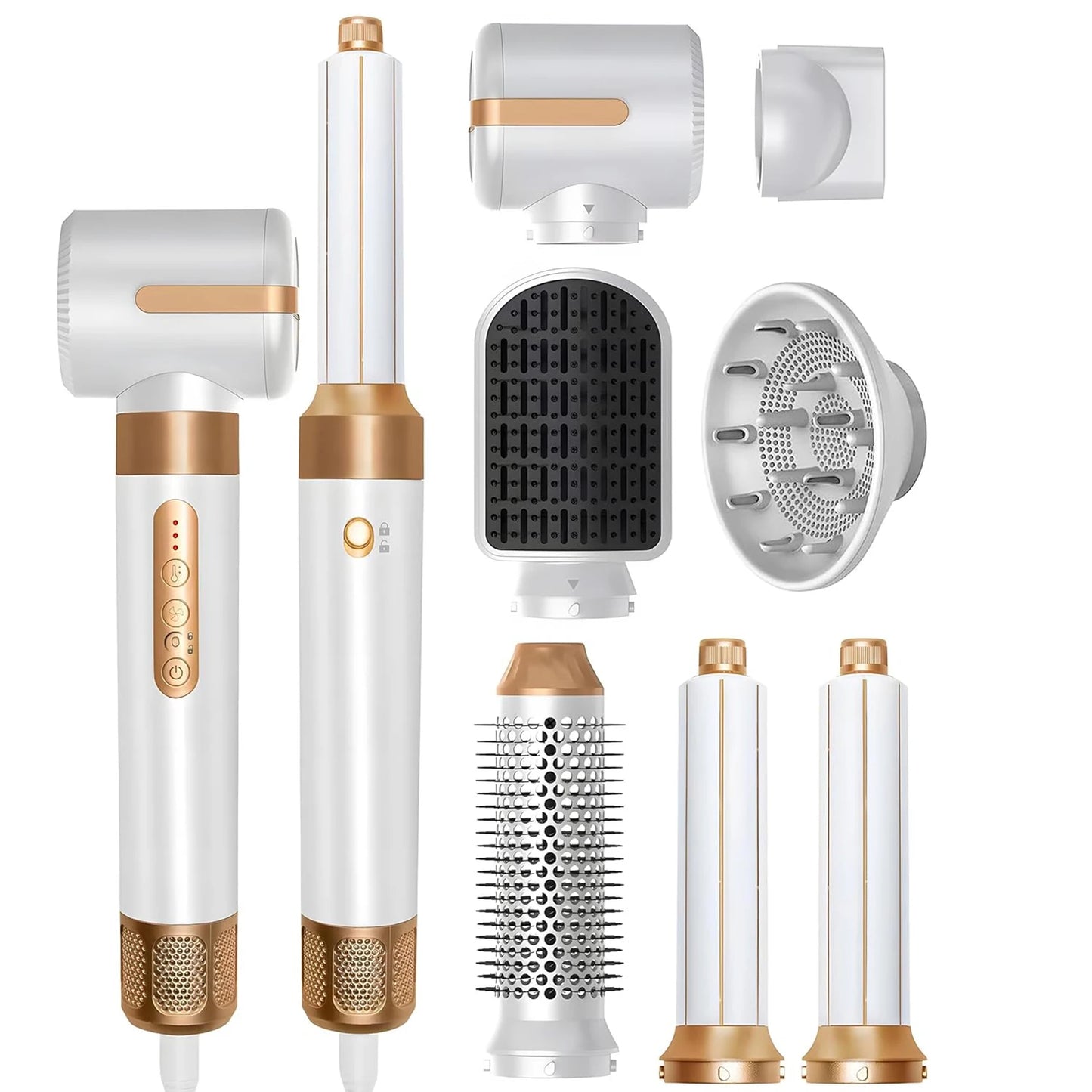 7-in-1 Hair Dryer Brush & Styler |  Multi-Functional Hot Air Styler