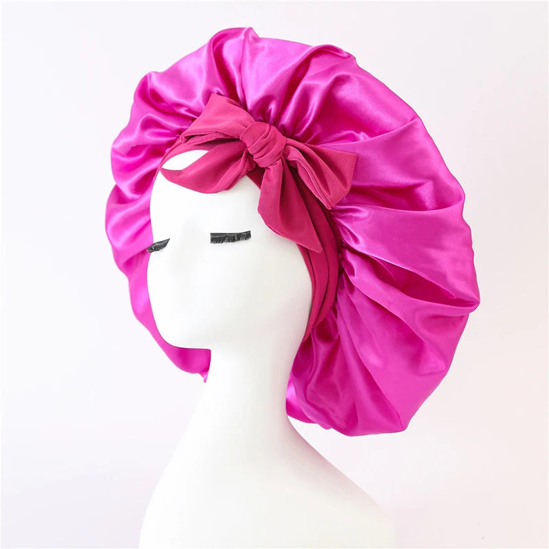 Satin Sleep Bonnet – Frizz-Free Hair Protection for Nighttime