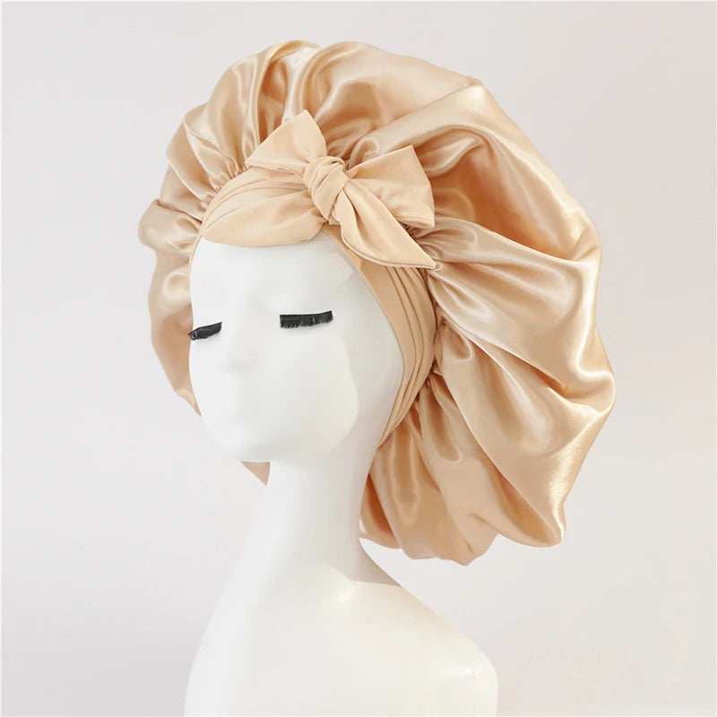 Satin Sleep Bonnet – Frizz-Free Hair Protection for Nighttime