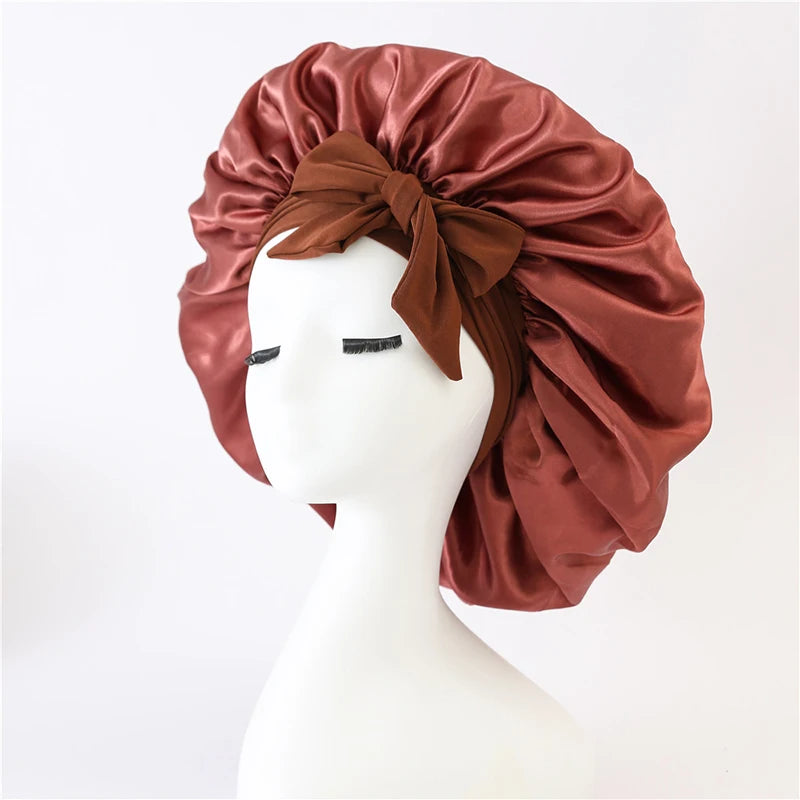 Satin Sleep Bonnet – Frizz-Free Hair Protection for Nighttime