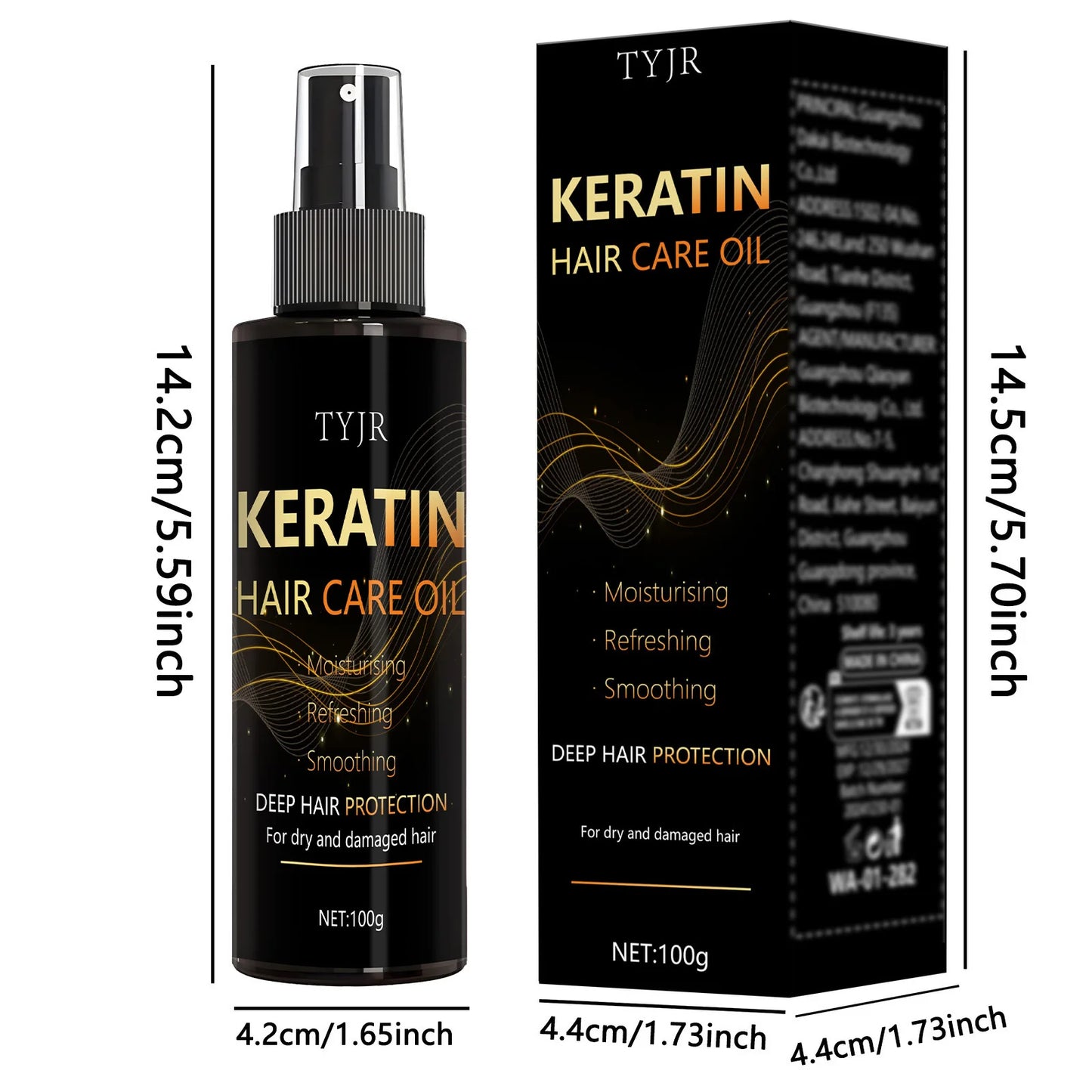 Keratin Hair Care Essence Spray