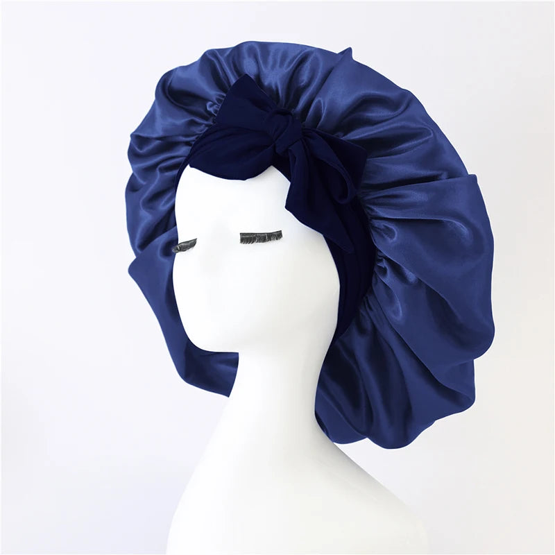 Satin Sleep Bonnet – Frizz-Free Hair Protection for Nighttime